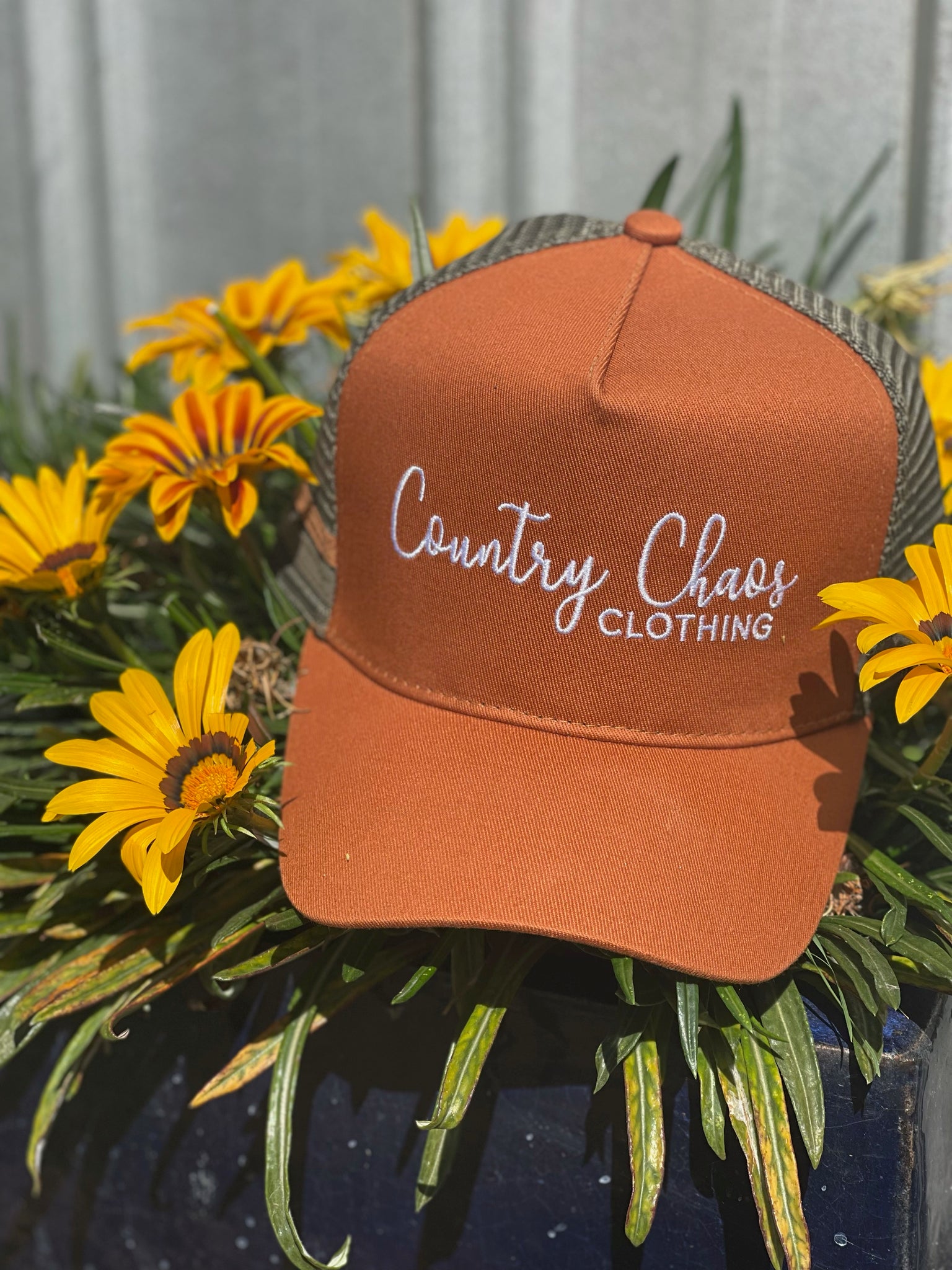 CCC Tan Trucker Cap