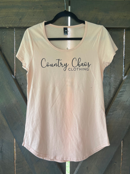 Pale Pink "Dirty" Tee