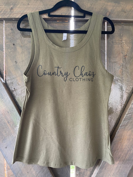 Army Green "Dirty" Tank